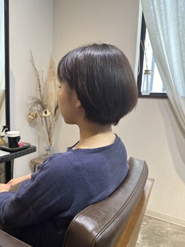 ワ ヘアー(wa-hair) 悩み解消大人可愛いショートボブ360度髪質改善グレージュカラー
