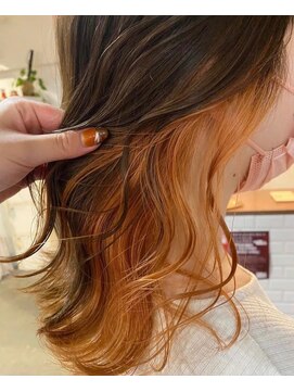 ヘアラボ シロ(Hair lab.Shiro) オレンジカラー