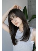 レイヤーカット/顔まわりレイヤー/顔まわりカット/前髪カット