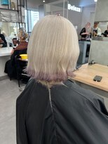 ベレーザ 渋谷(BELEZA)&nbsp;9106ニュアンスカラー韓国インナーカラーバレイヤージュ袖カラー