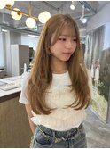 【藤野結衣】ワンカールで決まるレイヤーカット
