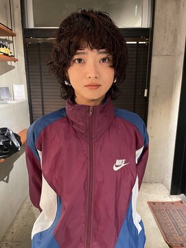 メゾンアミリ(Maison AmiLi) デザインカラー/オリーブベージュ/ウエットヘア【千葉/パーマ】