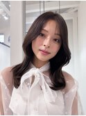 イメチェン外ハネボブ美髪×ブリーチなしレイヤー韓国[大宮]