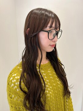 ラヴィズム 長岡店(LUVISM) ミディアム顔周りレイヤーおくれ毛前髪長岡/新潟/宮関