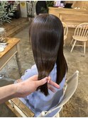 ラテグレージュ【カット+ブリーチなしWカラー+TR13800円】