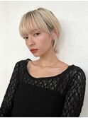 ハイトーンショートヘア