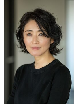 カット蕃 ふわりウェーブ