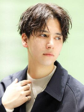 リップスヘアー 梅田アネックス(LIPPS hair) ナチュラルに決まる、ソフツイセンターパート