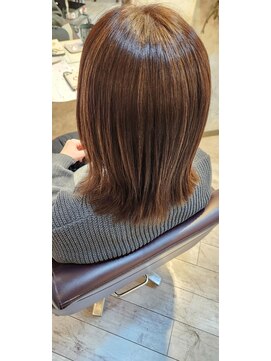 ヘアーエポック(hair epoque) なじむ初心者ハイライトカラー