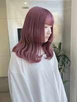 ゴウトゥデイシェアサロン 町田店(GO TODAY SHAiRE SALON)&nbsp;ブリーチ毛で作るパープルピンクカラー♪
