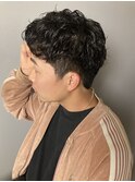 グランジショート×グランジパーマ