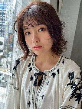 ロア ヘアーコーディネート 四条烏丸店(LoRE hair coordinate) オリーブグレージュミルクティーベージュフェイスフレーミング