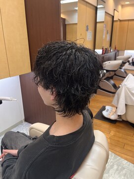 マキシム ナカイ(MAXIM NAKAI) 縦落ちツイストスパイラルウルフスタイルツーブロック