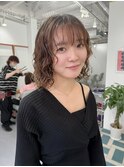 パーマスタイル/ナチュラルパーマ/外国人風パーマ/ボブパーマ