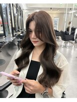 アルドーレフィエロ シンサイバシ(Ardore fiero shinsaibashi)&nbsp;ブリーチなしダブルカラーで作るマロンベージュ♪