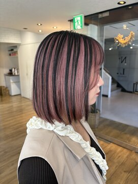 エヌプラス(N+) アンブラカラー　ピンクベージュ