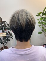 オトモイ(otomoi.) デザインカラー×マッシュショートウルフ