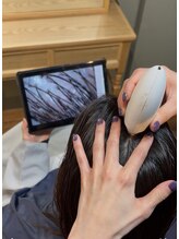 *健康な髪は頭皮から*専用カメラを使用した【頭皮の健康診断】で貴方の頭皮の状態をプロが診断！
