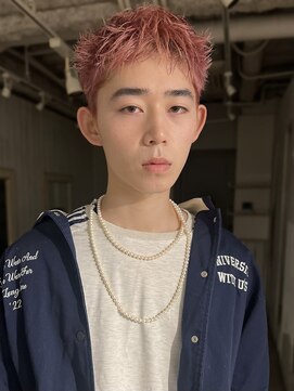 【HOLIDAYS】ハイトーンスパイキーショート