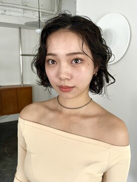 ボブパーマ/ニュアンスパーマ/くせ毛風パーマ