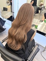 サンクプロジェクト(cinq PROJECT) 原宿韓国ミルクティーヘーゼルフォギーマロンベージュレイヤー