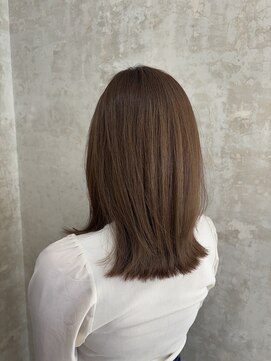 イコウヘアデザイン(icou hair design) 抜け感◎オリーブベージュ
