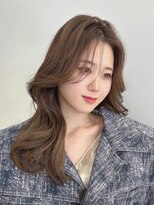 シー(See.)&nbsp;韓国へアレイヤーカット顔周りカットブリーチなしカラーA