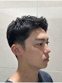 アップバングショート