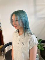  fit stand 千葉/ショートボブ/カット/パーマ/ダブルカラー/トリートメント/縮毛矯正&nbsp;イメチェン/ピンクベージュ/アンブレラカラー[千葉]