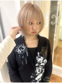 【ハイトーンカラー×レイヤーボブ】#Kotona