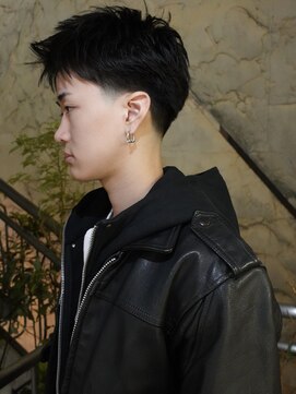 ノラ シブヤ(NORA) 外国人風アクティブショートスパイキーショートテーパーフェード