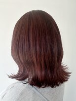 ヘアデザイン アンジェロ(Hair Design Angelo)&nbsp;レッドブラウン/レイヤー/20代/30代/40代