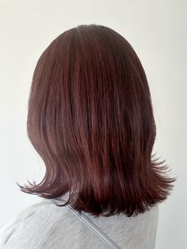 ヘアデザイン アンジェロ(Hair Design Angelo) レッドカラー