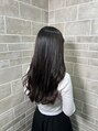 トリエラ 新宿(TRIELA) 透明感のある黒髪。派手髪が難しい方におすすめ♪