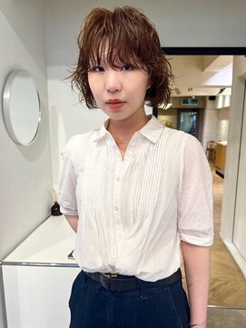 ローレン(LOREN) 透明感髪質改善ベージュダブルカラーミルクティーグレージュ