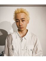 クラン バイ ヘッドライト 栄店(clan by HEADLIGHT)&nbsp;メンズブリーチ/スパイキーショート/栄