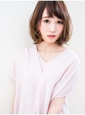 大人かわいいふるふわボブ♪【楠瀬 浩也】
