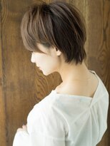 エル(LE)&nbsp;ヴェールウェーブブルージュアシメ似合わせカットショート