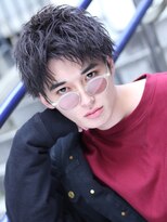 リップス 渋谷(LIPPS)&nbsp;男のセンターパートスパイラル【ラギッドウェービー】