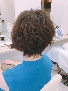 リンク(LINK) ショート×スパイラルパーマ