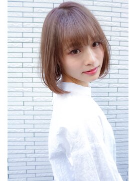 フィン(FiN by allure) 浦前ツバサ/透明感シースルーボブ大人ボブこなれボブ