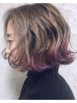 ザ カラー ラボ(THE COLOR LABO) グラデーションカラー　バイオレット