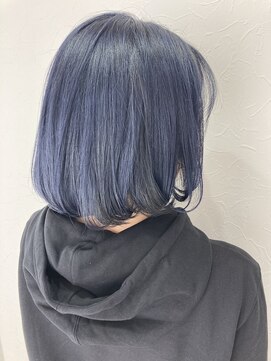 シエル 立川店(CIEL) 【CIEL 佐藤】ダークブルー　ボブ