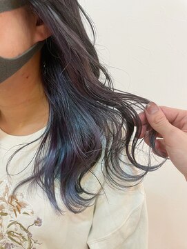 ワールドオーダー 天王寺店(WORLD ORDER) インナーカラーパープル