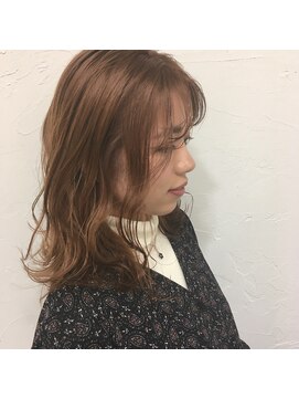 チャンネル(channel) ピンクベージュ×柔らかロング 【大宮】