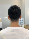 メンズ刈り上げ骨格補正スタイル