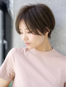 エインアンリー 表参道(AIN.ANLY.) 前髪なし大人ショート20代30代40代【AIN.表参道】川原大地