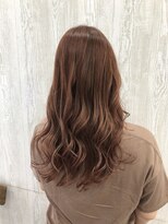 テーラヘアー 木更津本店(TELA HAIR) ゆる巻きピンクベージュ【TELA HAIR木更津】