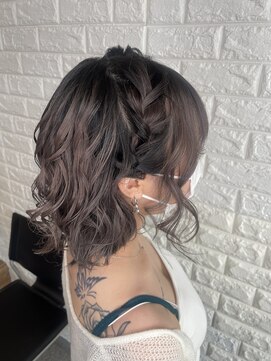 アメジスト(amethyst) 結婚式・イベント☆ハーフアップ/ショート/編み込み