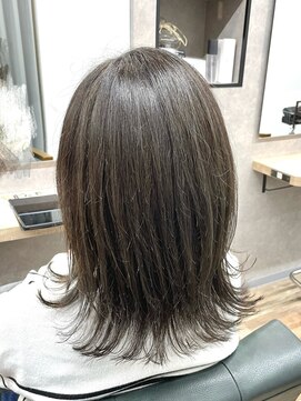 リベストバイジェービー 稲毛(li best. byjb) グレージュカラー/ナチュラルハイライト/黒髪[稲毛/稲毛駅]